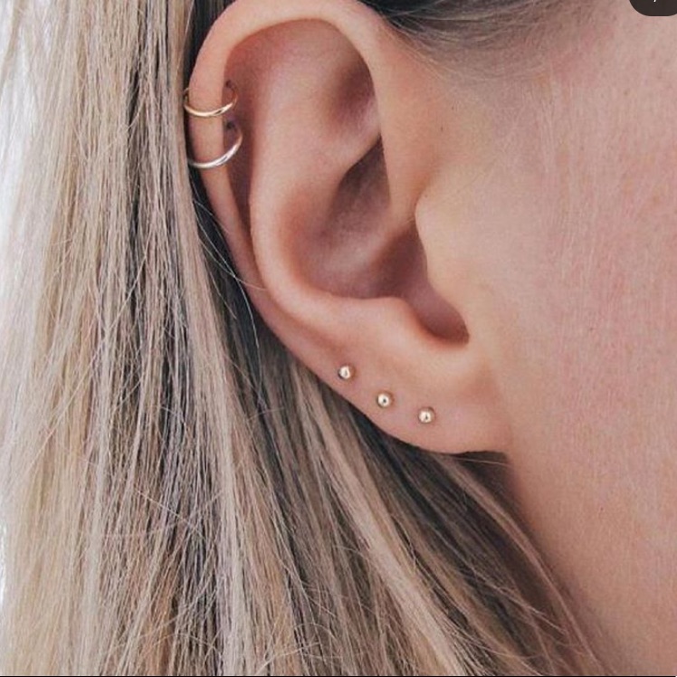 Tiny Gold Studs